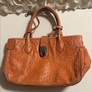 Dooney & Bourke Orange Satchel